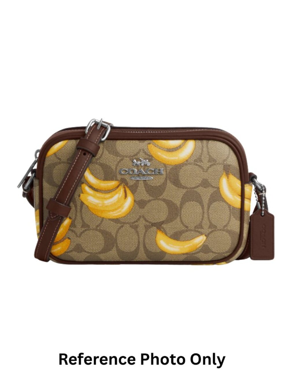COACH Mini Jamie Camera Bag - Signature Canvas - Bananas - PreLoved - Like New